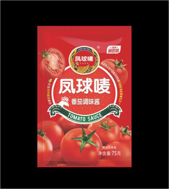 茄调味酱（番茄沙司）全国销量第一麻将胡了市场地位认证：凤球唛番(图2)